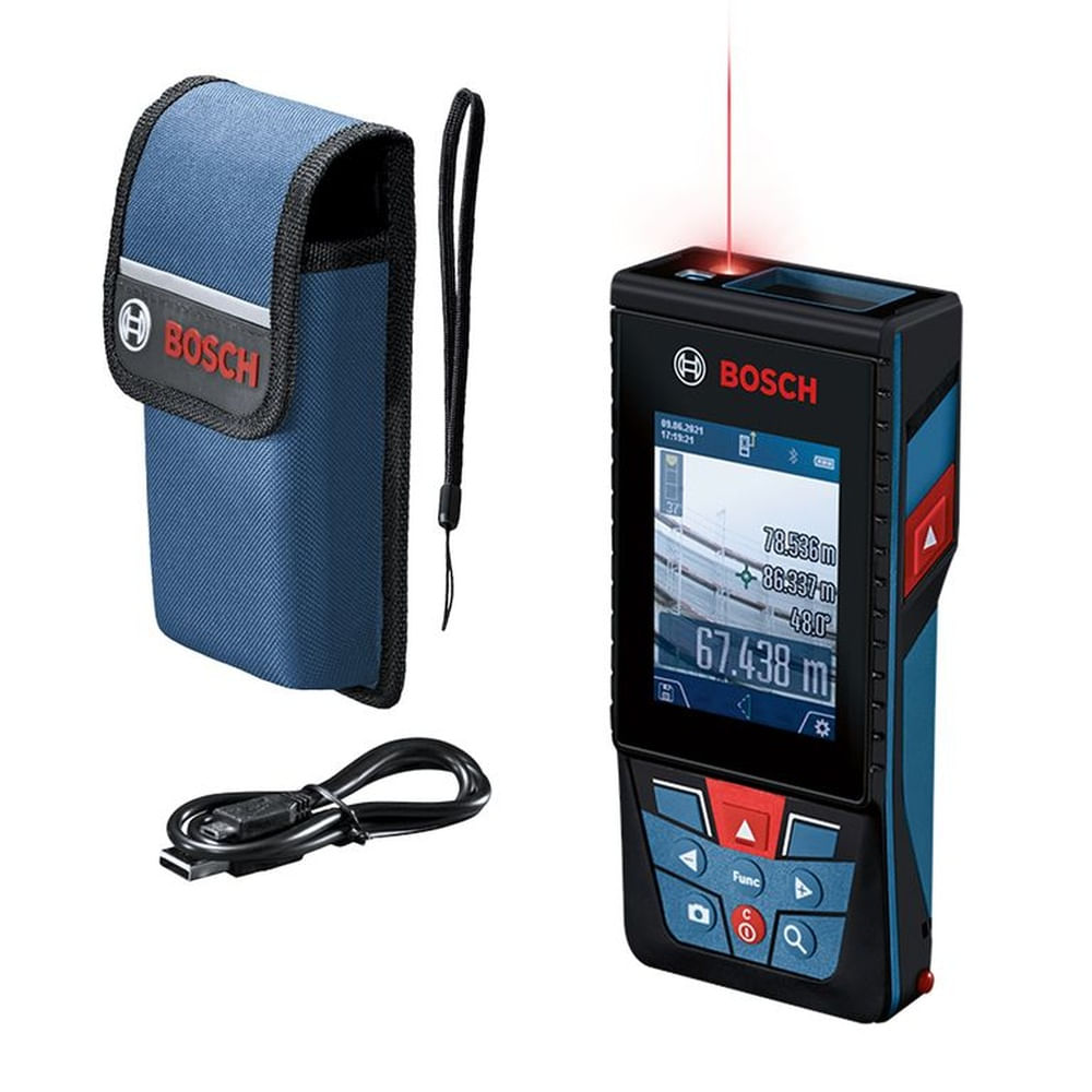 Medidor Láser 150m GLM 150-27 C Bosch Azul Marino