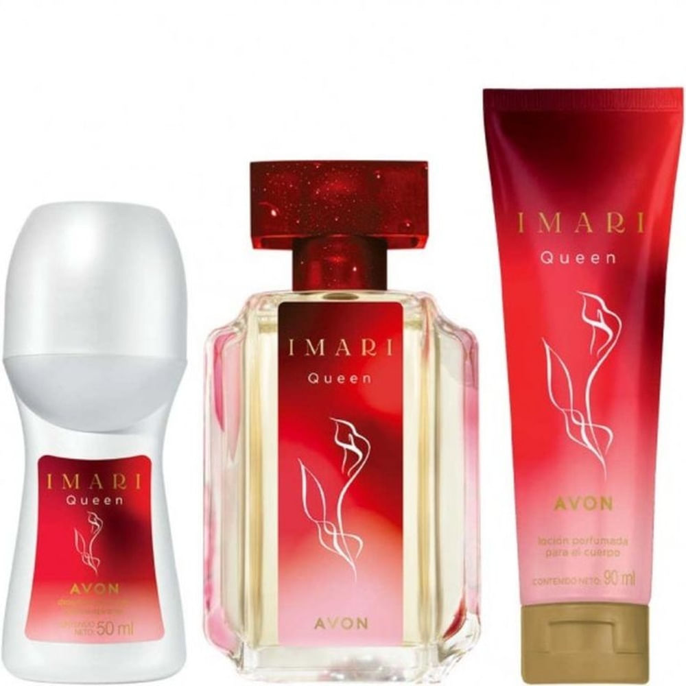 Set x 3 Imari Queen aroma floral frutal por Avon