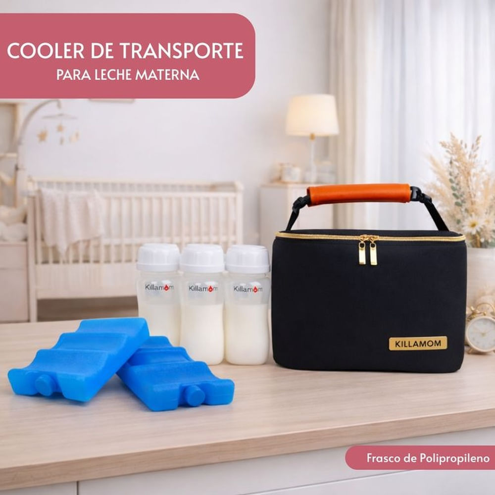 COOLER BAG CON GANCHO Negro