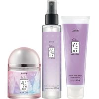 Set x 3 Latin Attitude Mystic aroma floral frutal por Avon