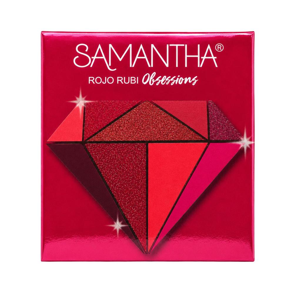Sombra Diamante Rojo Rubí - SAMANTHA