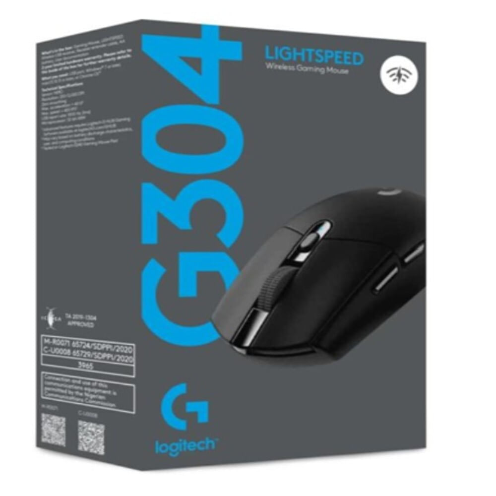 Mouse Gamer Logitech G304 Lightspeed Wireless Negro