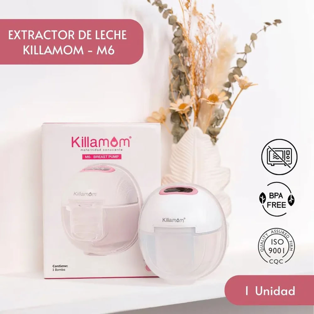 EXTRACTOR DE LECHE PORTATIL - K6 M6 Blanco