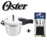 Promo Olla Presion Oster Brissago 5 Lt Juego de Cubiertos 23198094