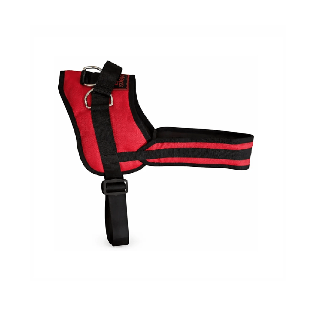Pechera arnés anti tirones silvertex rojo para perros talla L