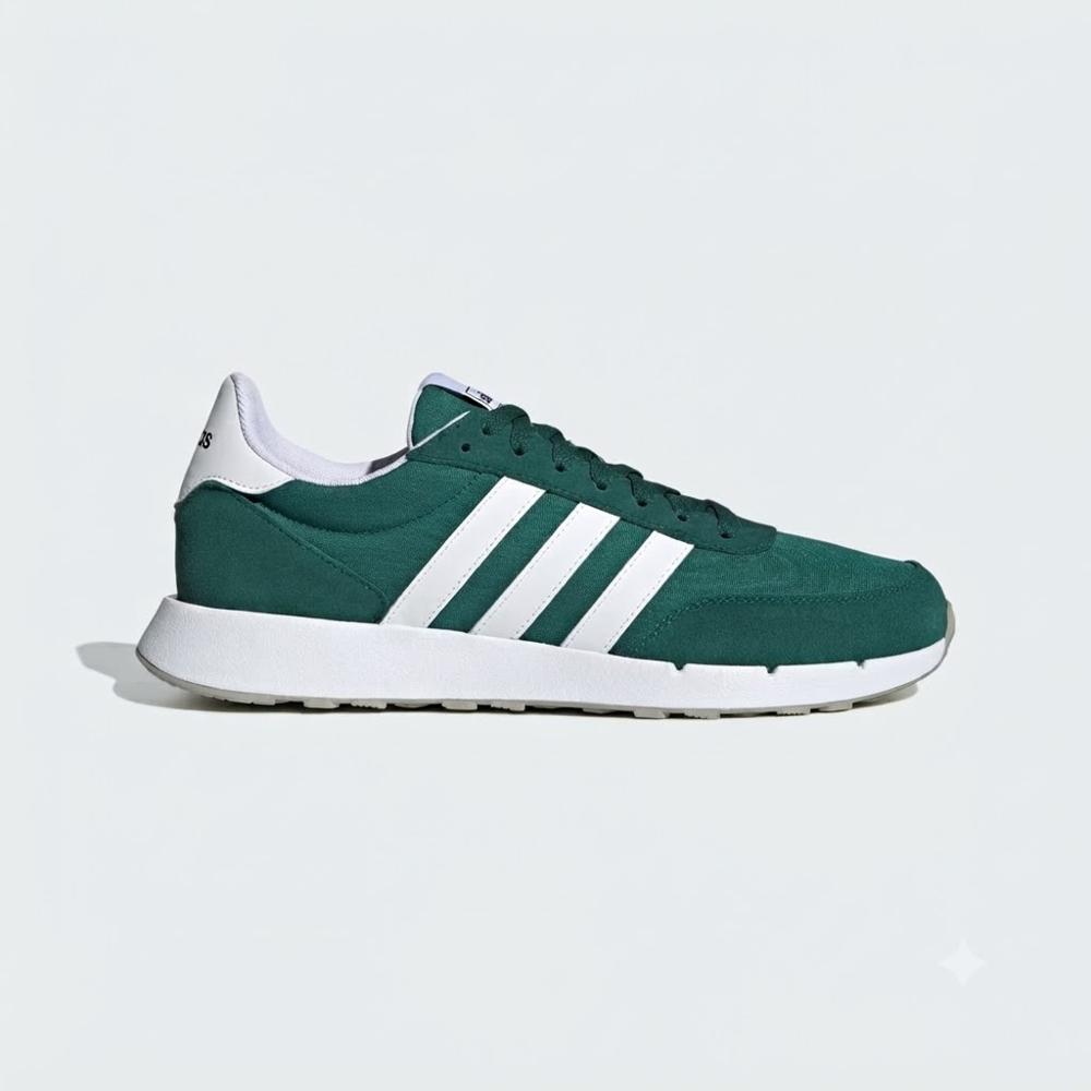 Zapatillas Urbanas para Hombre Adidas Run 60s 2.0 H00354 Verde Talla 43.5