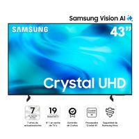 Televisor Samsung 43 Smart UHD Crystal 4K UN43U8000HG