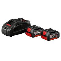 Kit Baterías + Cargador Bosch 18v 4.0 Amperios