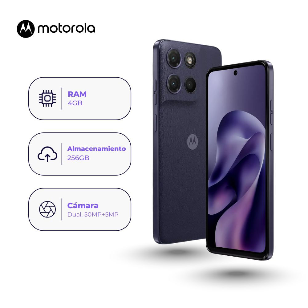 Motorola Moto G17 256GB 4GB Ram Arándano