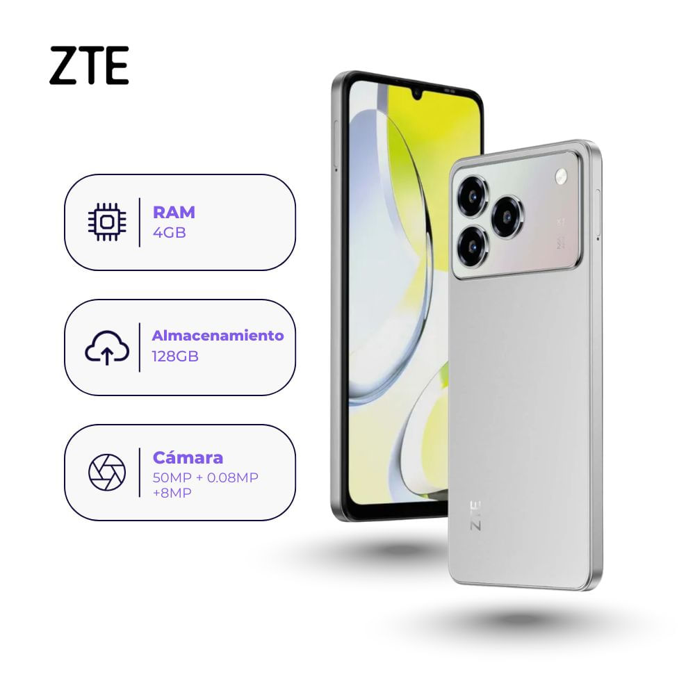 ZTE Blade A56 Pro 128GB 4GB Ram Gris