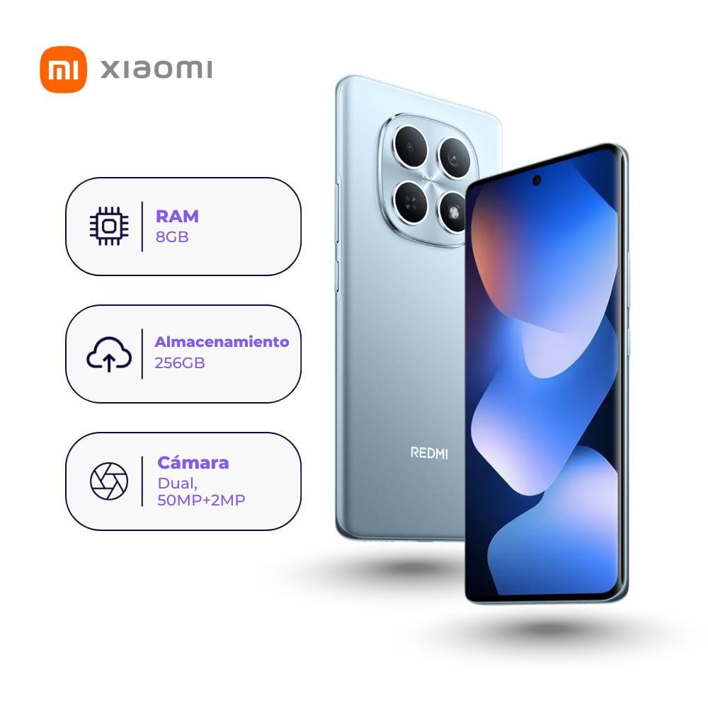 Xiaomi Redmi Note 15 4G 256GB 8GB Ram Azul