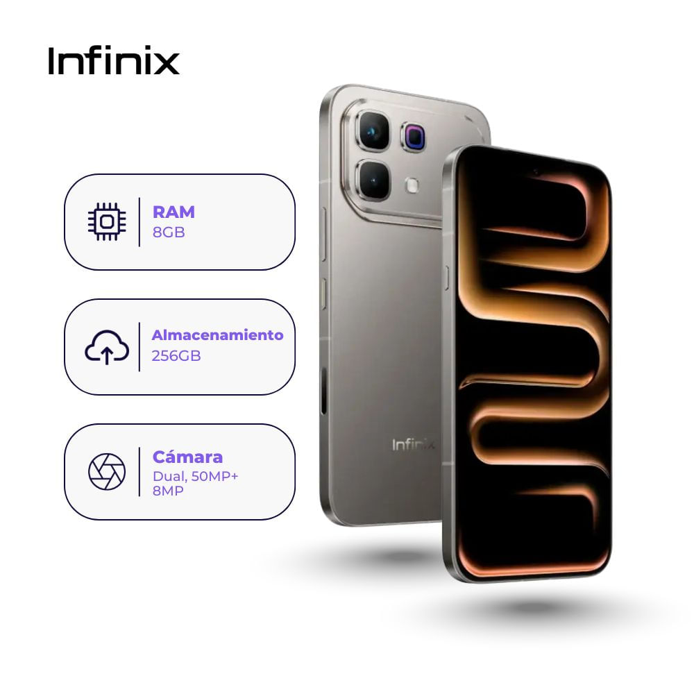 Infinix Note 60 Pro 256GB 8GB Ram Gris