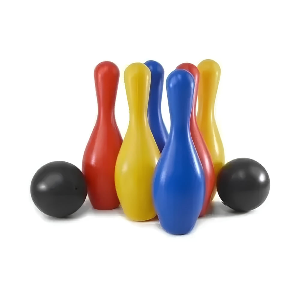 Juego de Bolos Set de 6 Palos y Dos Bolas Funny Bowling Set