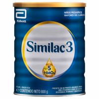 Fórmula Infantil SIMILAC 3 Lata 800g