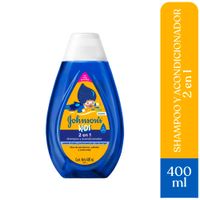 Shampoo JOHNSON'S KIDS SH Dúo 2 en 1 Frasco 400ml