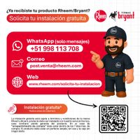 TERMA A GAS 8L GLP PREMIUM RHEEM - TIRO NATURAL SIN DUCTO