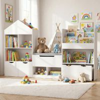Estantería Organizador Infantil Valina Blanco Nice Home