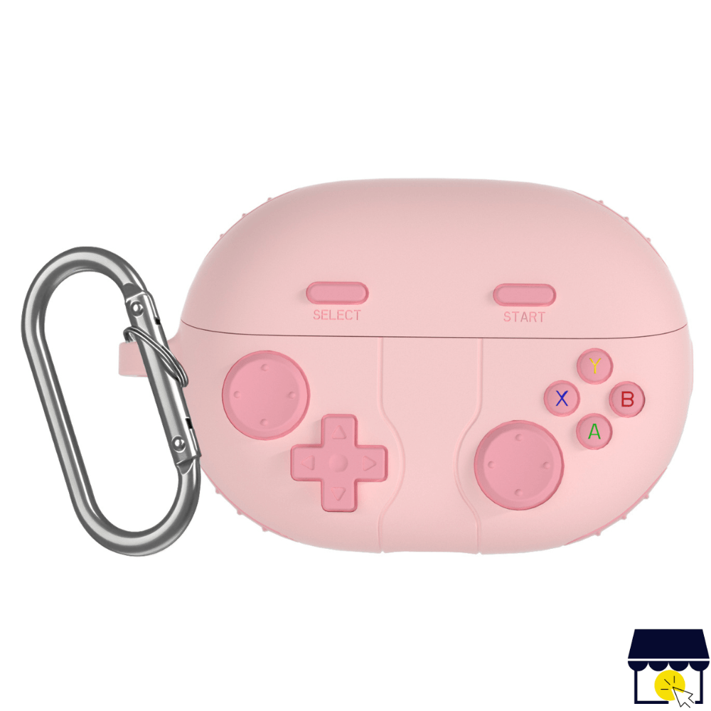 Case funda de silicona con diseño para Huawei Freebuds Pro 5 - Rosa