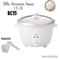 Olla Arrocera Imaco 1.5 Lt RC15 - Blanco