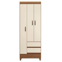 Ropero VIVA HOME Fit 3.2 C/Pies Color Jequitiba/Off