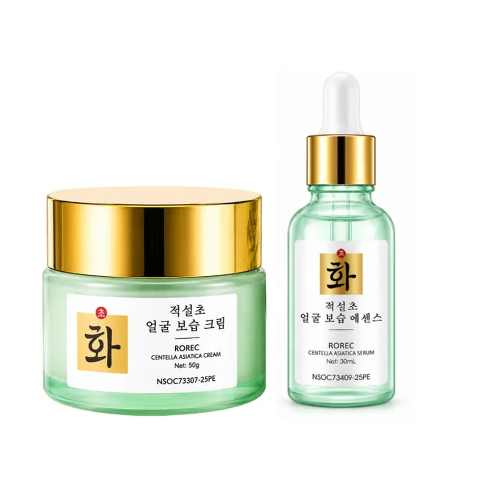 KIT FACIAL CENTELLA ASIÁTICA BIOAQUA - HIDRATACION Y RENOVACION