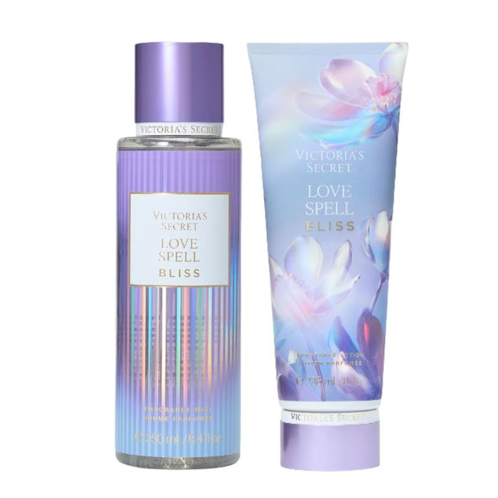 PACK MIST Y LOCION VICTORIA SECRET LOVE SPELL BLISS