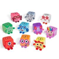 Numberblocks Set de Peluches 1-10 Number Blocks