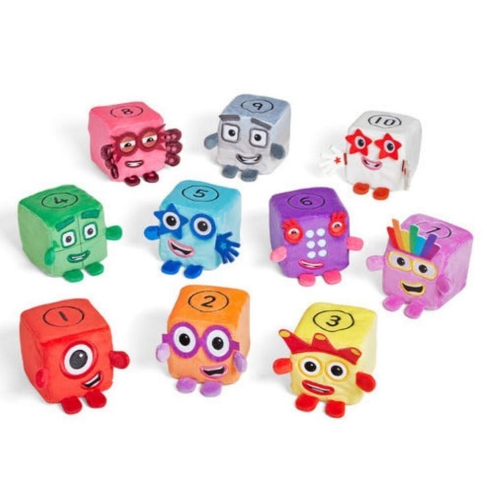 Numberblocks Set de Peluches 1-10 Number Blocks 78467101582322