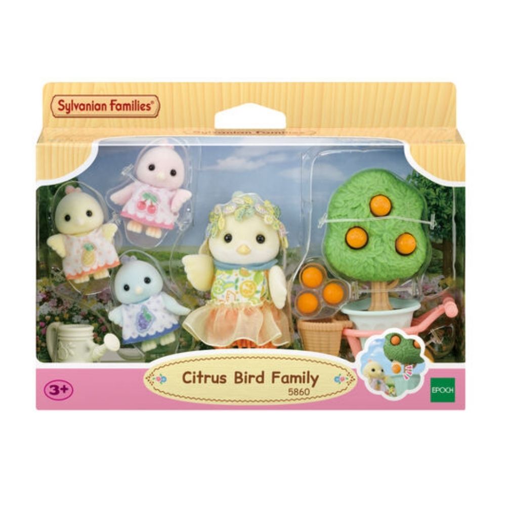 Juguete Sylvanian Ternurines Set Familia Pajaros 78466521556224