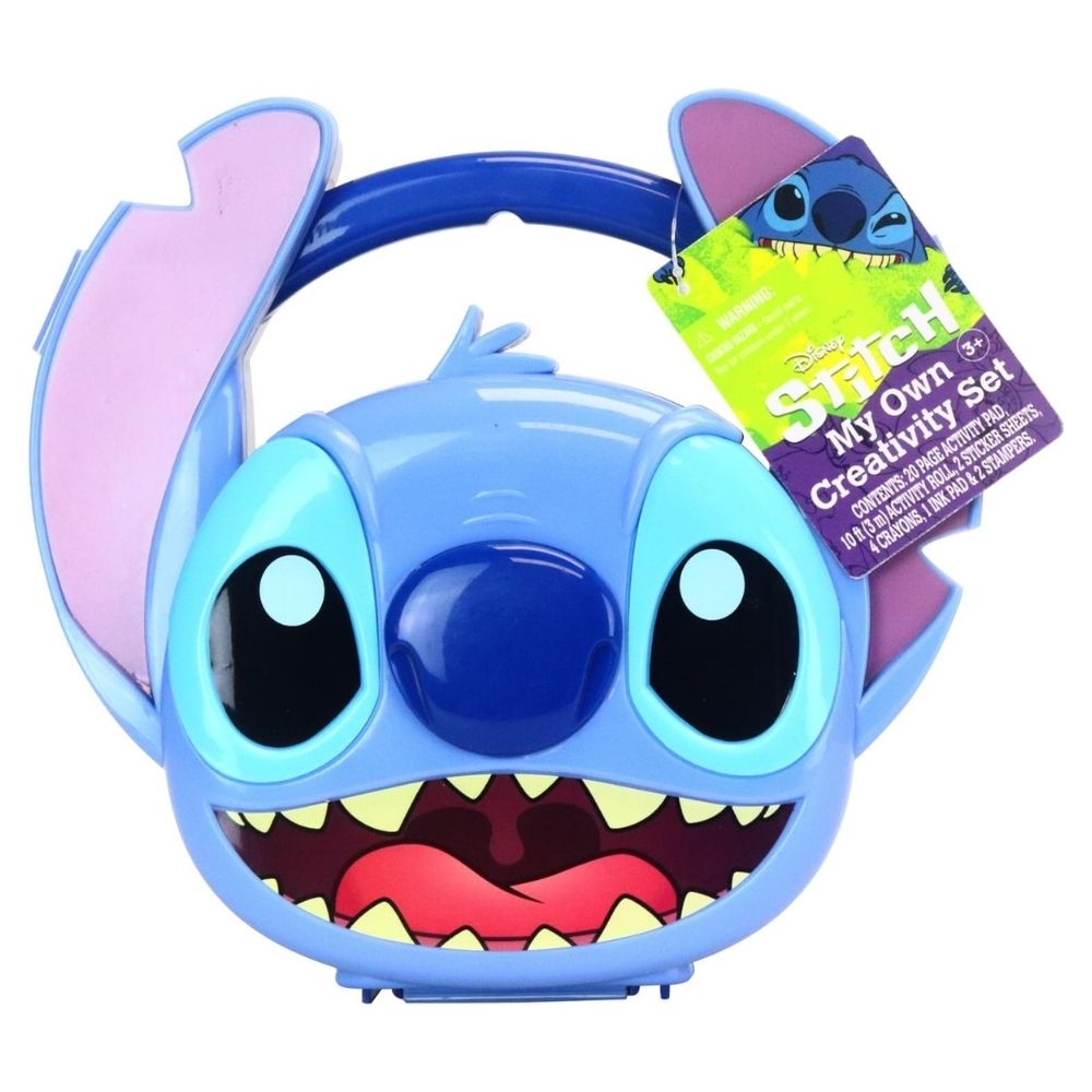 Super Set de Manualidades Creativo Tipo Maleta Stitch Disney 78466517883730
