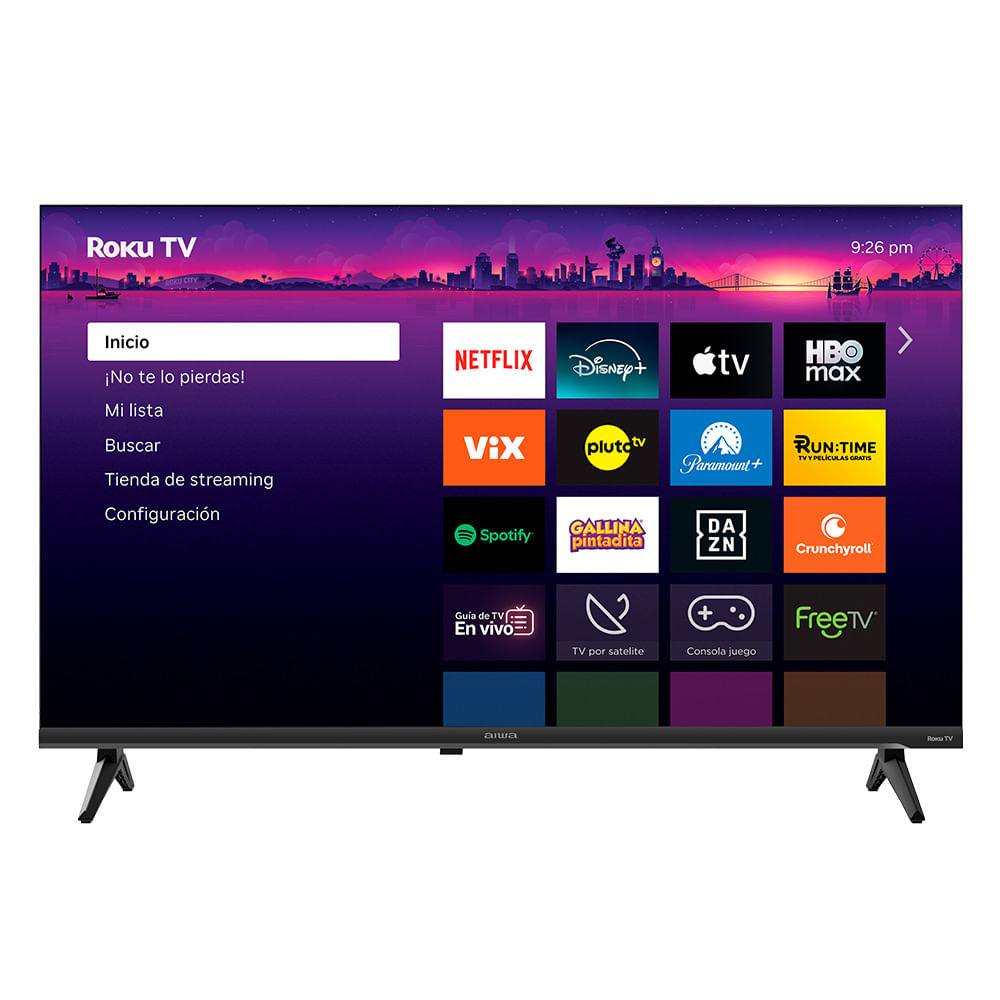 Televisor smart Aiwa 40 pulgadas FHD LED Roku TV AW40B2RK 2025