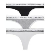 PACKX 3 CALZON BIKINI VICTORIAS SECRET ALGODON CON LOGO