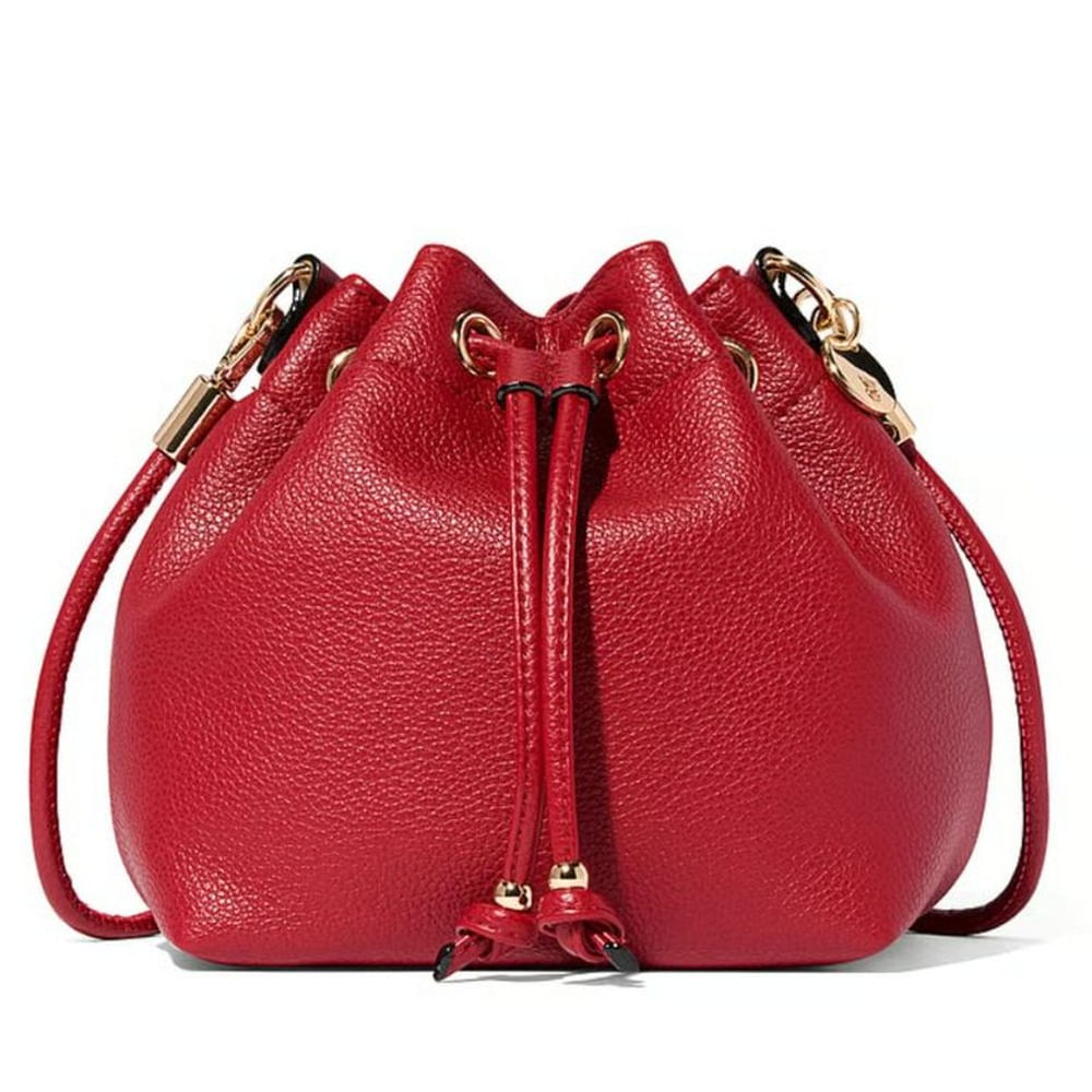 MINI BUCKET CROSSBODY BOLSO VICTORIA’S SECRET LOVE Rojo