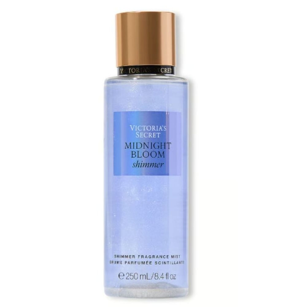 MIST CORPORAL VICTORIA SECRET MIDNIGHT BLOOM SHIMMER 250 ML CON BRILLO