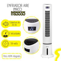 Enfriador De Aire Imaco LYS5535 - BLANCO