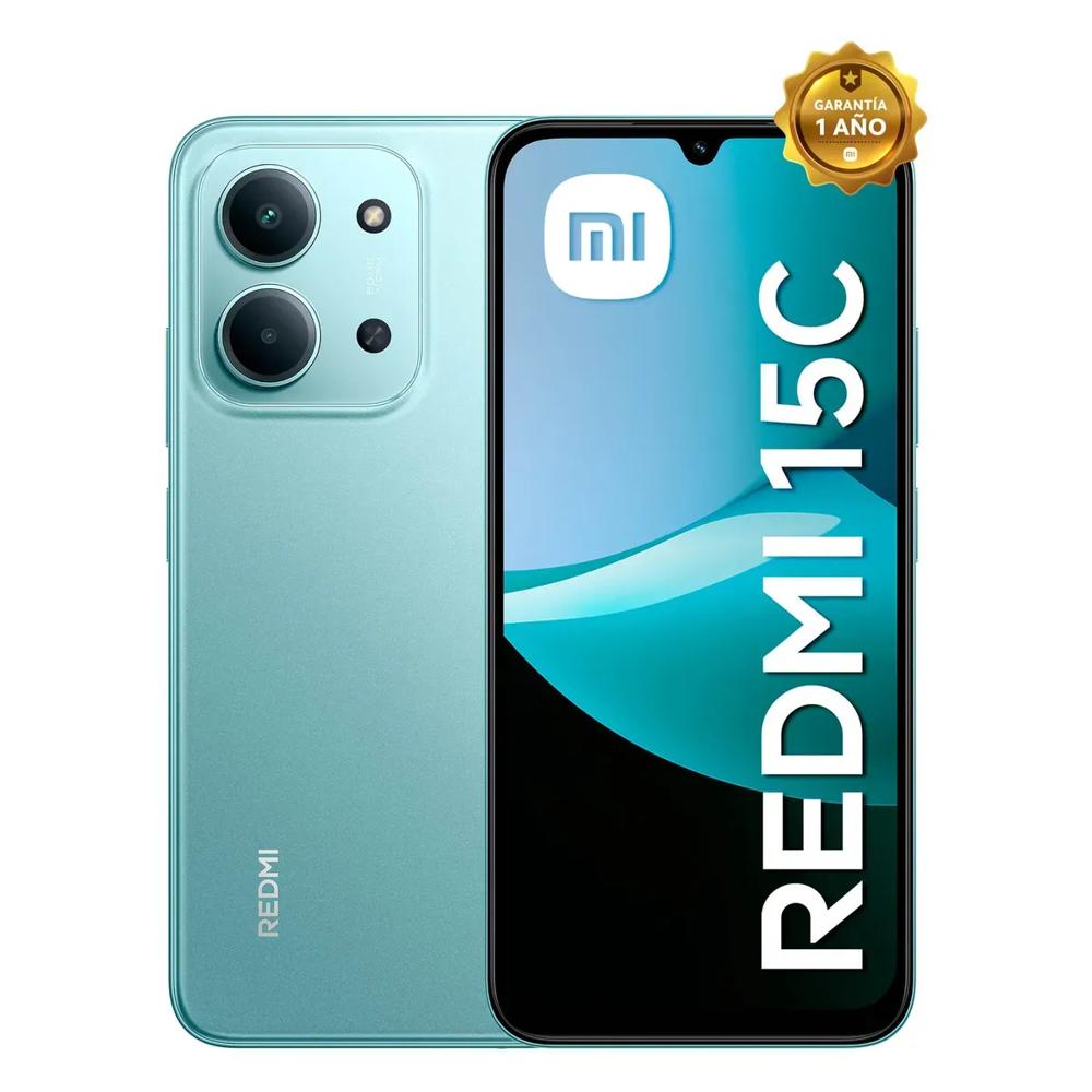 Celular Xiaomi Redmi 15c 256GB 4GB RAM Green