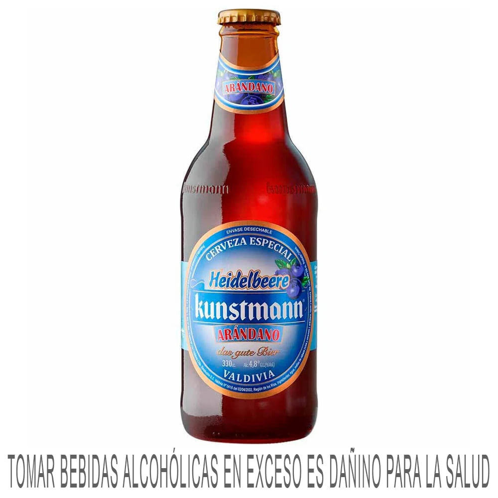 Cerveza KUNSTMANN Arándano Botella 330ml