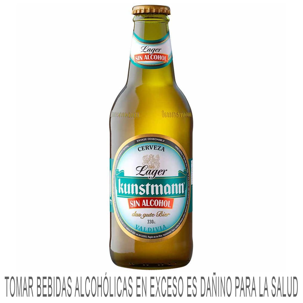 Cerveza KUNSTMANN Lager sin Alcohol Botella 330ml