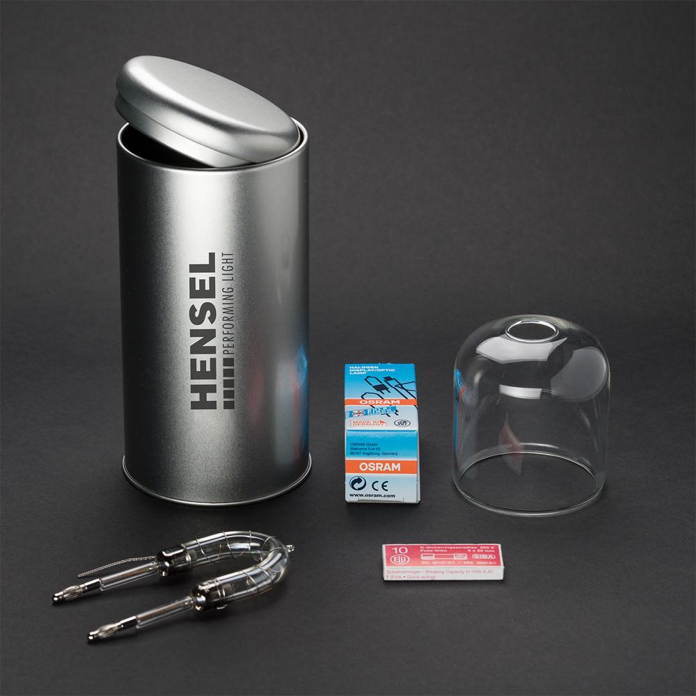 Hensel Ever-Ready Kit No. 1 para Integra Mini 300, 250 Plus y 500 Plus - Incluye Tubo de F