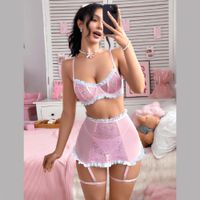 Set de Lencería rosado para mujer S - ROSE