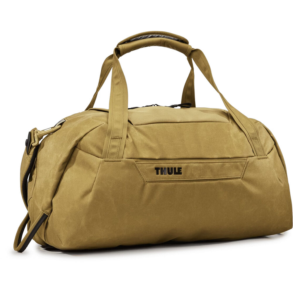 Thule Aion Duffel 35L Nutria - Compartimento TPU, Divisor Interior, Compatible con Laptop