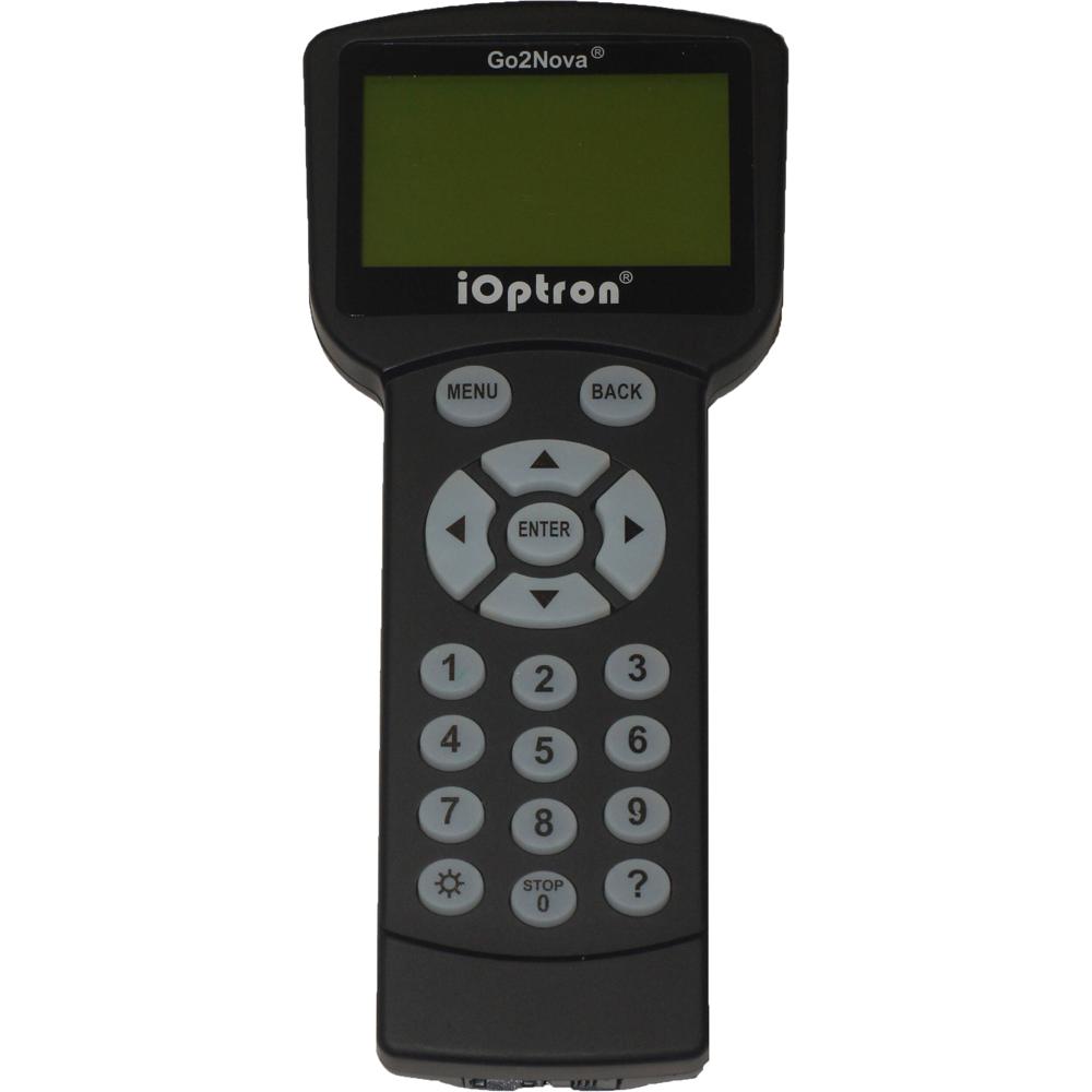 iOptron Controlador Manual Go2Nova 8410 con Pantalla LCD de 8 Líneas y 9 Velocidades