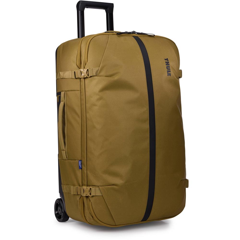 Thule Aion Duffel Bag con Ruedas 95L Nutria, Materiales Reciclados, Impermeable, Asa Teles