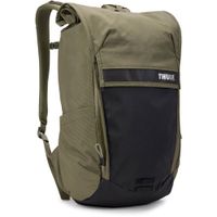 Thule Mochila Paramount Bike Commute 20L Soft Green - Resistente al Agua, Compartimento pa