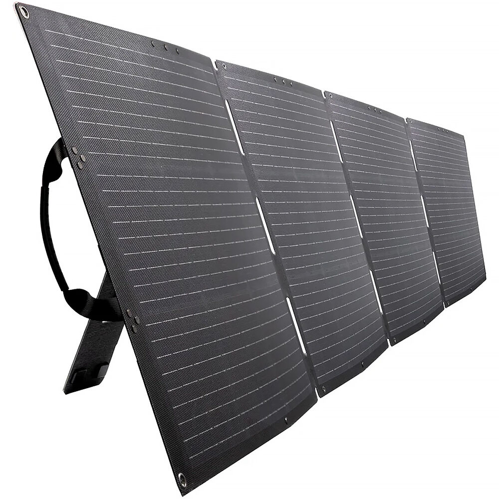 WAGAN Panel Solar Plegable 200W - Eficiencia 23%, Conector Andersen Powerpole, Resistente