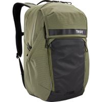Thule Mochila Paramount Commuter 27L Olivine - Resistente al Agua, Compartimento para Lapt