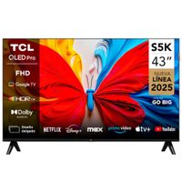 Televisor TCL 43 QLED Full HD Google TV 43S5K