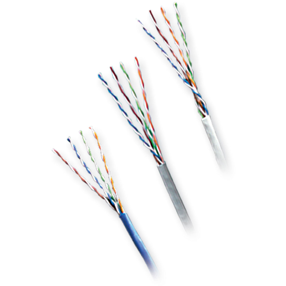 Honeywell Cable de Red Cat 5e Genesis 4 UTP 1000' - 24 AWG, Conductores de Cobre Sólido,