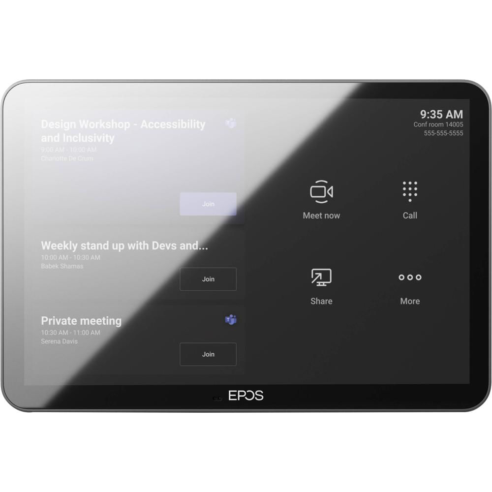 EPOS EXPAND Control Meeting Room Controller 10.1"" Pantalla Táctil Antirreflejo, Compatibl