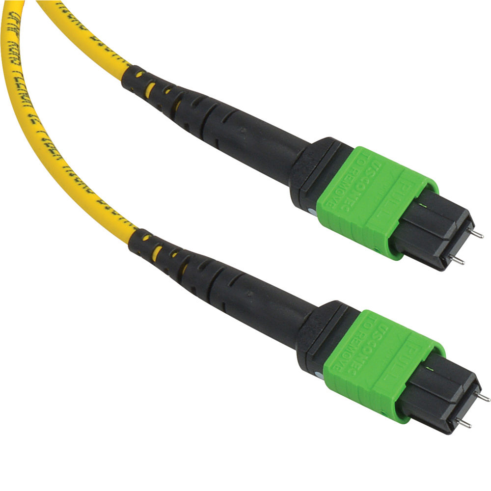 Camplex Cable de Fibra Óptica MTP Elite APC Macho 12-Fibra Monomodo OFNP 3'